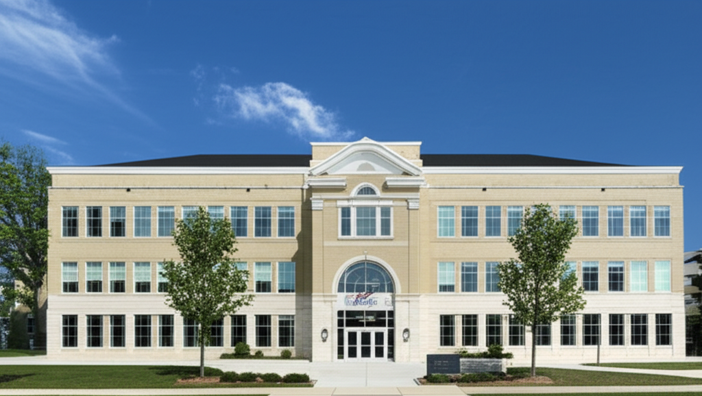 Chamber office at Lake Erie College