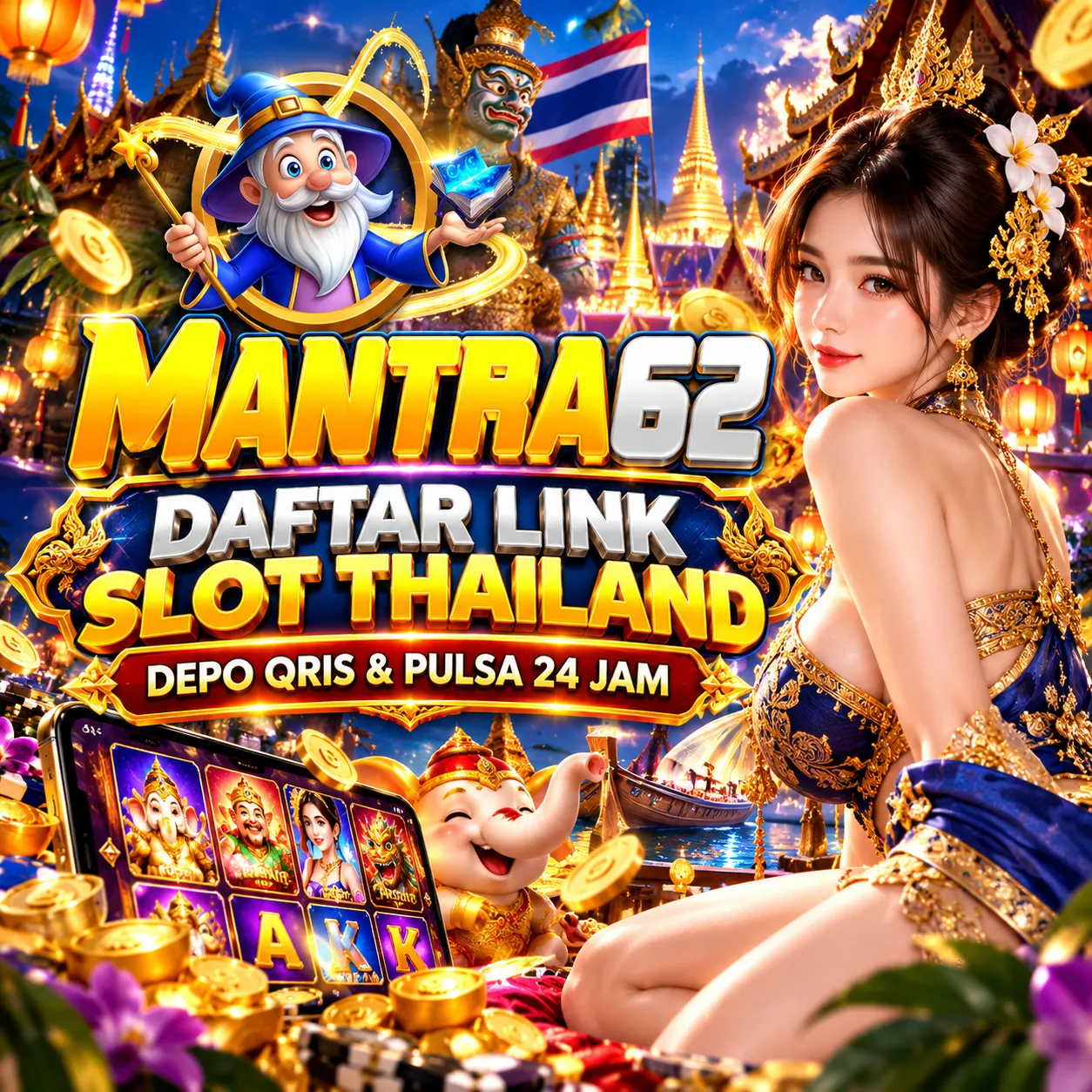 MANTRA62 : Daftar Link Slot Thailand Depo QRIS & Pulsa 24 Jam